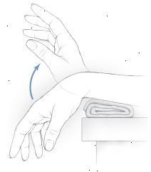 Wrist udvidelse og fleksion Wrist udvidelse og fleksion